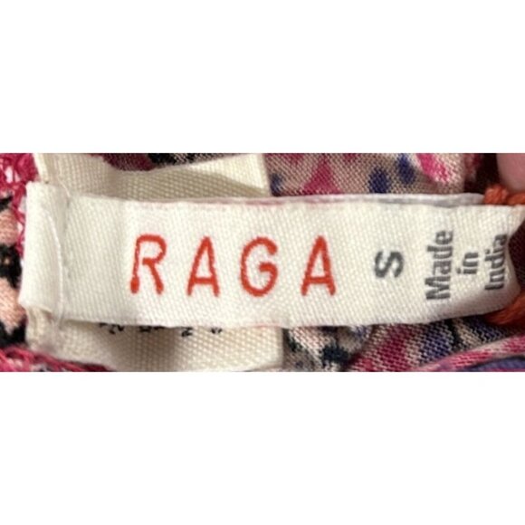 NWT Raga Boho Shorts The Sangria Pink & Purple Floral Lightweight Size Sm Boho - Picture 7 of 12